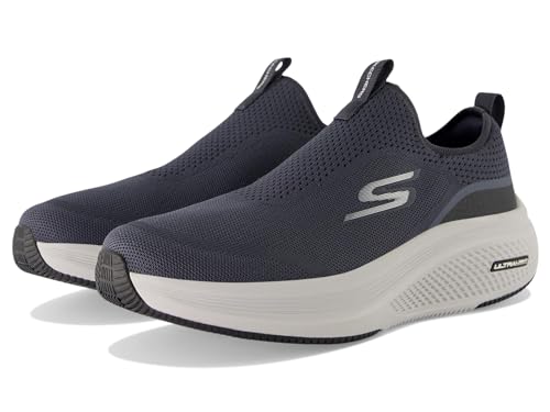 Skechers Herren Go Run Elevate Upraise 2.0 Sneaker, Navy Textile/Synthetic, 43 EU von Skechers