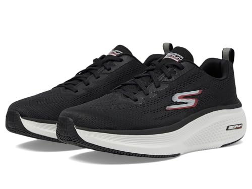 Skechers Herren Go Run Elevate 2.0 Fluid Motion Sneaker, Black Textile, 46 EU von Skechers