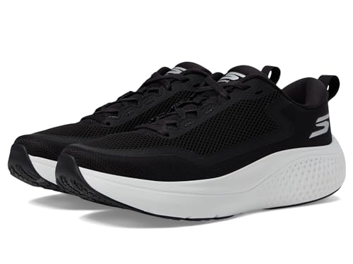 Skechers Go Run Supersonic Max Sneaker für Herren, Schwarz/Weiß, 45 EU von Skechers
