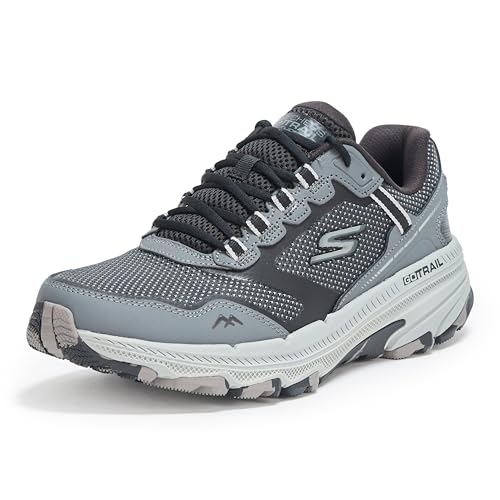 Skechers Herren Go Run Trail Altitude 2.0-Mar, schwarz/grau, 43 EU von Skechers