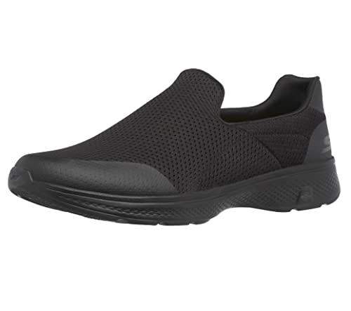 Skechers Herren Go Walk 4 Walking-Schuh, Schwarz BBK, 45 EU von Skechers