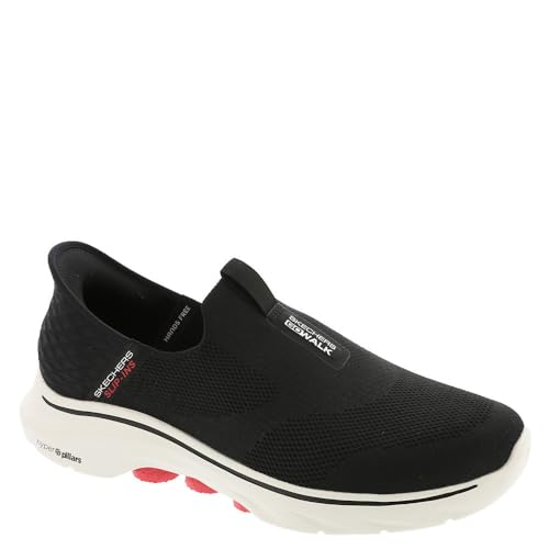Skechers Herren Go Walk 7 Easy on 2 Sneaker, Schwarz, 41.5 EU Skechers Herren Go Walk 7 Easy on 2 Sneaker, Schwarz, 41.5 EU von Skechers