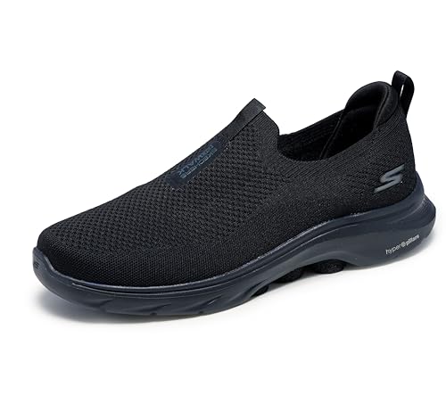 Skechers Herren Go Walk 7 Sneaker, Black Textile, 41 EU von Skechers