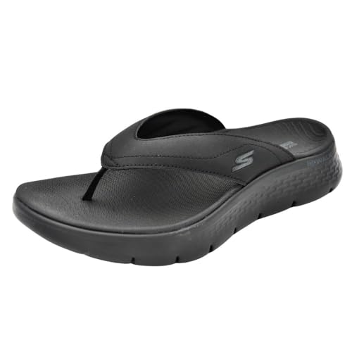 Skechers Herren Go Walk Flex Sandal-Vallejo, Schwarz/Schwarz, 47 EU von Skechers