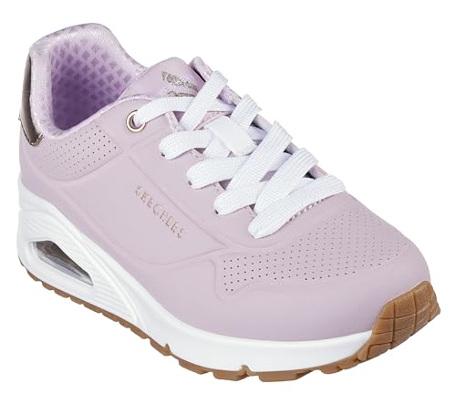 Skechers Mädchen Uno Gen1 Shimmer Away Slip-On, Rosa, 34 EU von Skechers