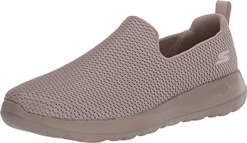 Skechers Herren Go Walk Max – Athletic Air Mesh Slip On Wanderschuh Sneaker, Taupe, 43 EU von Skechers