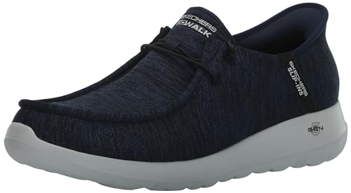 Skechers Herren Go Walk Max Free Hands Slip Ins, Marineblau, 47.5 EU von Skechers