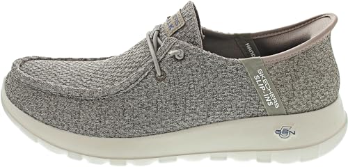 Skechers Herren Go Walk Max-Halycon Sneaker, Taupe, 42.5 EU X-Weit von Skechers
