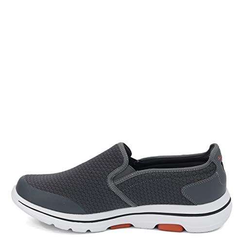 Skechers Herren Gowalk 5 Apprize-Double Gore Slip on Performance Wanderschuh Sneaker, Dunkelgrau, 45 EU von Skechers