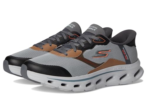 Skechers Men's Hands Free Slip-ins Go Walk Glide-Step 2.0-Zac Sneaker, GRAU, 11.5 X-Wide von Skechers