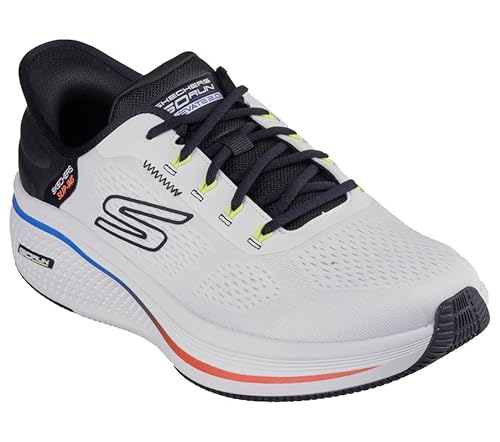 Skechers Herren Hands Free Slip-Ins: Go Run Elevate 2.0 Banyan Sneaker, Weiß/Mehrfarbig, 47 EU Skechers Herren Hands Free Slip-Ins: Go Run Elevate 2.0 Banyan Sneaker, Weiß/Mehrfarbig, 47 EU von Skechers