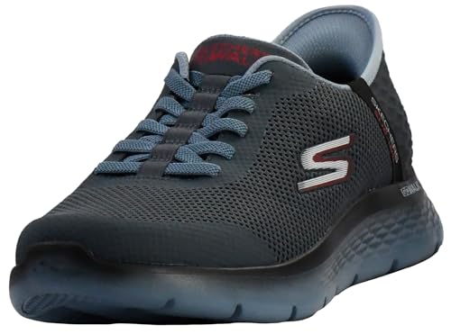 Skechers Herren Hands Free Slip-Ins: Go Walk Flex Hands Up Sneaker, Schiefer, 43 EU von Skechers