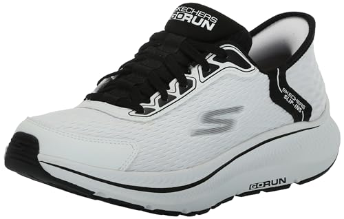 Skechers Herren Hands Free Slip-ins Go Run Consistent 2.0 Empowered Sneaker, Weiß/Schwarz, 44 EU Skechers Herren Hands Free Slip-ins Go Run Consistent 2.0 Empowered Sneaker, Weiß/Schwarz, 44 EU von Skechers