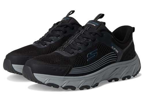 Skechers Herren Hillcrest 2.0 Sneaker, Black Synthetic/Textile/Trim, 42.5 EU von Skechers