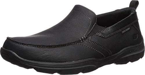 Skechers Herren Harper-Forde Slipper, Schwarz, 47.5 EU X-Weit von Skechers