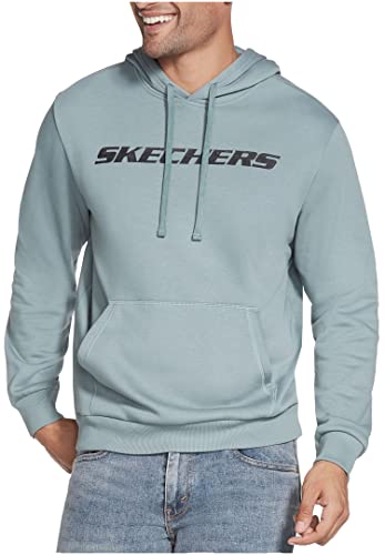 Skechers Herren Heritage II Pullover Känguru-Tasche Hoody - Trooper - XL von Skechers