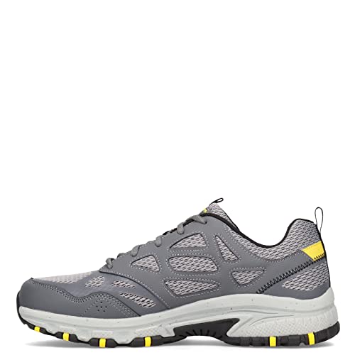 Skechers Herren Hillcrest Sneaker, Charcoal Black, 43 EU von Skechers