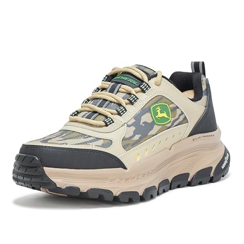 Skechers Herren John Deere D'lux Trekker Soundguard Schnürschuhe Wanderschuhe, Camouflage, 41 EU von Skechers
