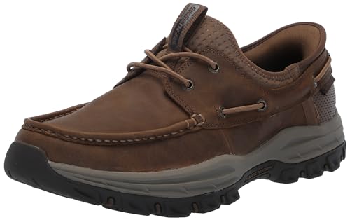 Skechers Herren Knowlson-Shore Thing Hände frei Slip-in Mokassin, beige, 42.5 EU von Skechers