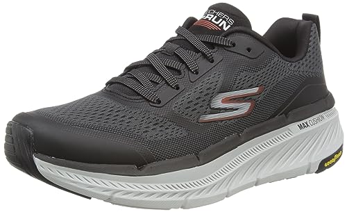 Skechers Herren MAX Cushioning Premier 2.0 Sneaker, Holzkohle, 42.5 EU von Skechers