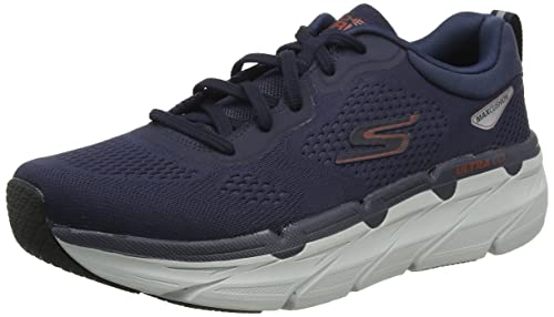 Skechers Herren Max Cushioning Premier Perspective Road Running Shoe, Blau, 45 EU von Skechers