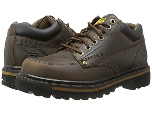 Skechers Herren Mariner Utility Boot, dunkelbraun, 42.5 EU von Skechers