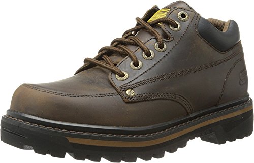 Skechers Herren Mariner Utility Boot, Dunkelbraun, 47.5 EU von Skechers