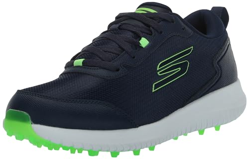 Skechers Herren Max Fairway 4 Lightweight Spikeless Golf Shoe Sneaker, Marineblau/Limettengrün, 45 EU Weit Skechers Herren Max Fairway 4 Lightweight Spikeless Golf Shoe Sneaker, Marineblau/Limettengrün, 45 EU Weit von Skechers