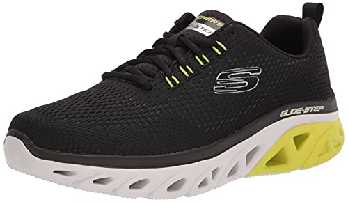 Skechers Herren Men's Glide Step Sport Wave Heat Lace-up Sneaker Oxford, Schwarz 01, 42 EU von Skechers