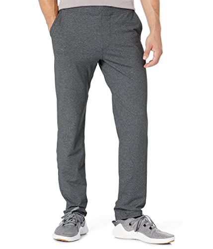 Skechers Herren Go Walk Schlupfhose, Dehnbar, Gerades Bein Hose, Heathered Charcoal, Medium von Skechers