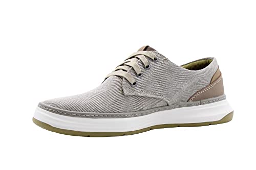 Skechers Herren Moreno Canvas Oxford Schuh, Khaki, 46 EU von Skechers