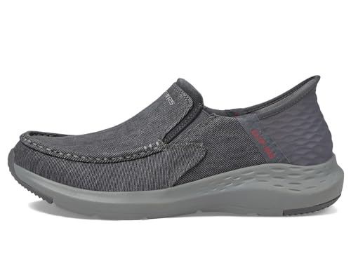 Skechers Herren Parson Dewitt Slip-in für Hände frei Mokassin, GRAU, 43 EU von Skechers