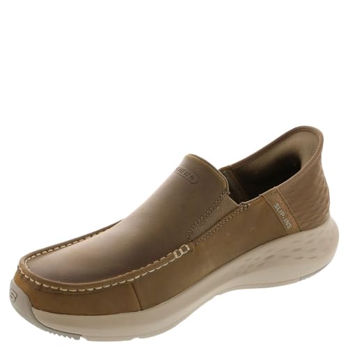 Skechers Herren Parson-Oswin Slip-in Mokassin, Wüste, 41.5 EU Weit von Skechers