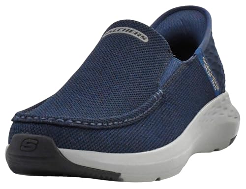 Skechers Herren Parson Ralven Slip-On, Marineblaues Netzgewebe, 50.5 EU von Skechers