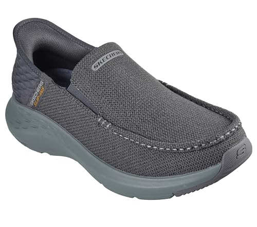 Skechers Herren Parson-Ralven Slip-in Slipper, GRAU, 43 EU von Skechers