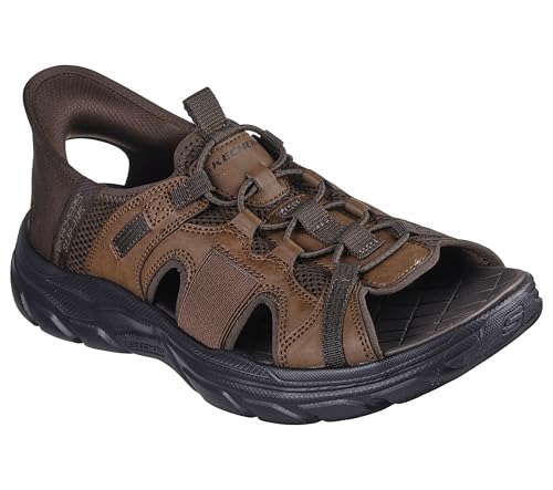 Skechers Herren Sandals, Almond, 44 EU von Skechers