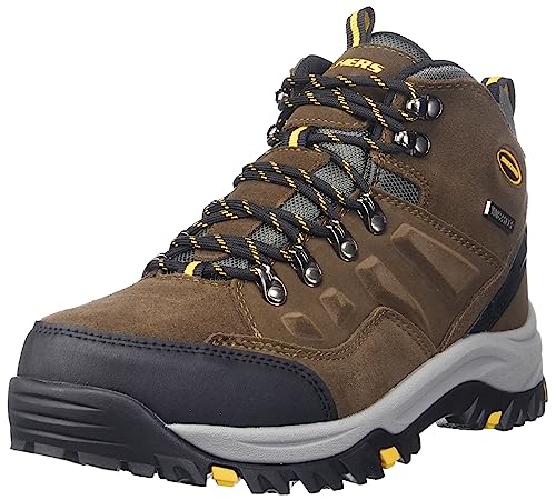 Skechers Herren Relment Pelmo Wanderstiefel, Khaki, 39.5 EU Weit von Skechers