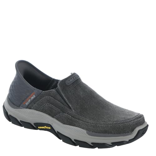 Skechers Herren Respected-Holmgren Slipper, Holzkohle, 39.5 EU von Skechers