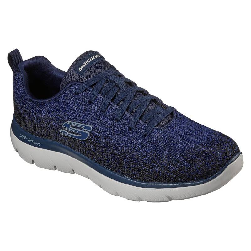 Skechers Herren SUMMITS WARRICK Sneaker Trainingsschuhe 232295 Blau von Skechers