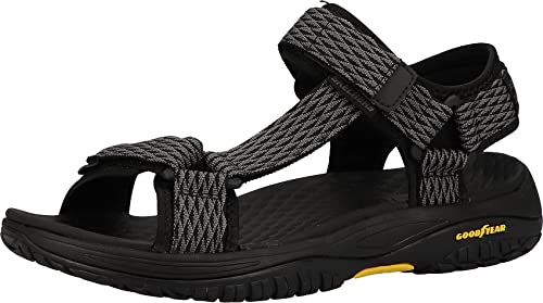 Skechers Herren Sandals, Grey, 41 EU von Skechers