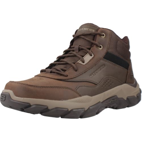 Skechers Herren Santoro Hopkins Wanderstiefel, Cocoa Leather/Synthetic/Mesh, 45 EU Skechers Herren Santoro Hopkins Wanderstiefel, Cocoa Leather/Synthetic/Mesh, 45 EU von Skechers