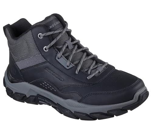 Skechers Herren Santoro Hopkins Wanderstiefel, Black Leather/Synthetic/Mesh, 42.5 EU Skechers Herren Santoro Hopkins Wanderstiefel, Black Leather/Synthetic/Mesh, 42.5 EU von Skechers