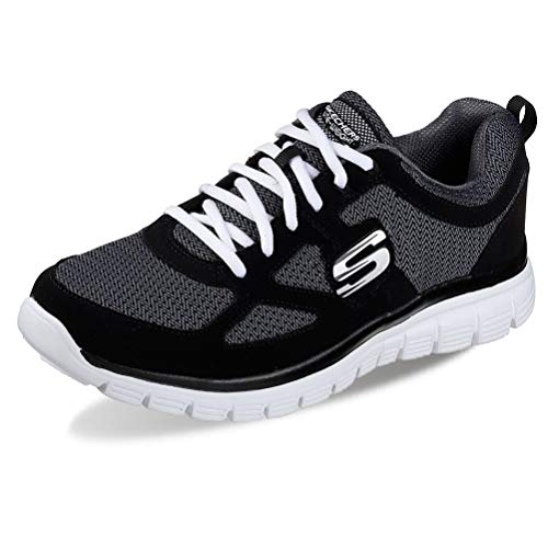 Skechers Burns- Agoura Herren Turnschuhe, Black, 42 EU von Skechers