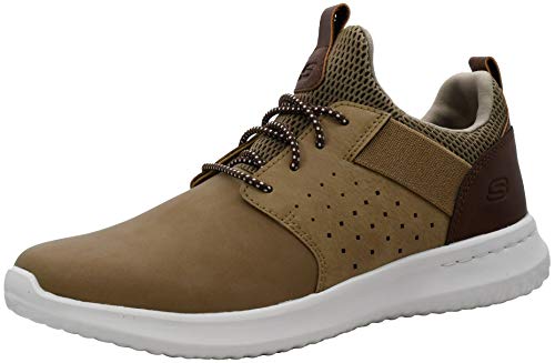 Skechers Herren-Schuhe Delson – Axton, Braun (hellbraun), 48 EU von Skechers