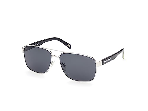 Skechers Herren Se6160 Sonnenbrille, Shiny Light Nickeltin, 63/15/140 Skechers Herren Se6160 Sonnenbrille, Shiny Light Nickeltin, 63/15/140 von Skechers