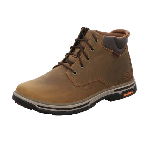 Skechers Herren Segment 2.0 Brogden Chukka-Stiefel, Desert Leather, 39.5 EU von Skechers