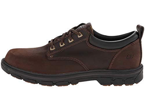 Skechers Herren Segment Rilar Oxford, Braun, 41.5 EU von Skechers