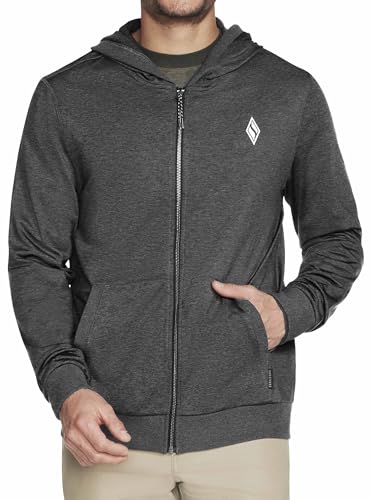 Skechers Herren Skech-Knits Ultra Go Full Zip Jacke, grau, XXXL von Skechers