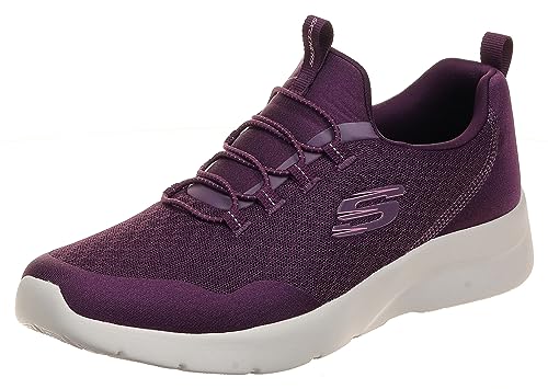 Skechers Herren Dynamight 2.0 REAL Smooth Sneaker, Lila, 36.5 EU von Skechers