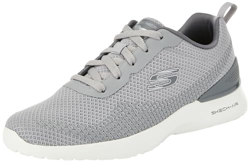 Skechers Herren Skech-air Dynamight Bliton Sneaker, Grau Mesh Synthetik, 46 EU von Skechers